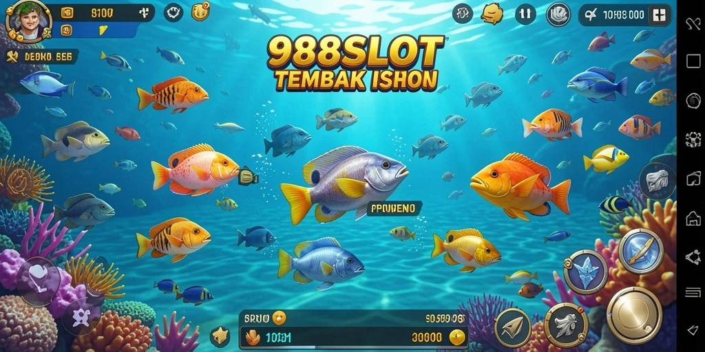 Screenshot gameplay Tembak Ikan yang seru dan menantang.