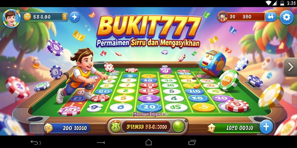 Tampilan gameplay Bingo yang seru dan interaktif di BUKIT777.