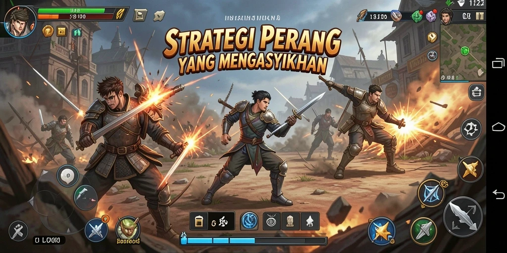 Gameplay D06 yang seru dengan elemen strategi mendalam.