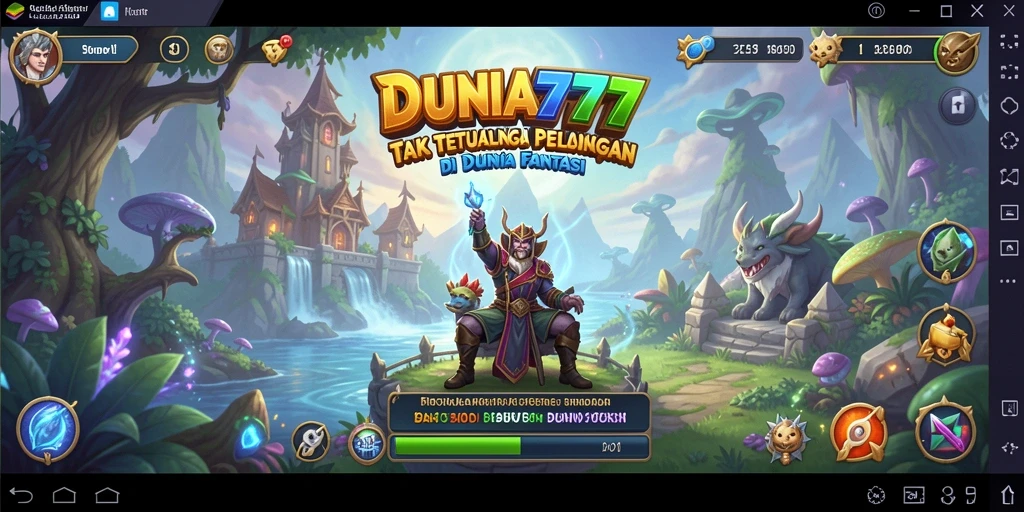 Gambaran gameplay menakjubkan di dunia petualangan DUNIA777.
