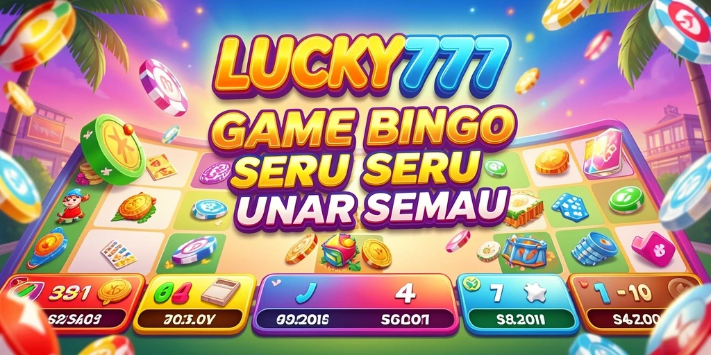 Tampilan gameplay menegangkan dan seru di LUCKY777 Bingo.